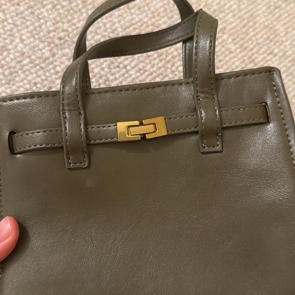 Mango mini olive bag - Picture 2 of 7